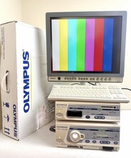 OLYMPUS ENF TYPE-VQ RHINO LARYNGO VIDEOSCOPE CAMERA SCOPE + OTV-S7 + CLV-S40