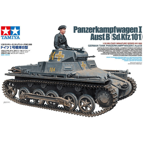 Tamiya scale kpfw i - tamiya,