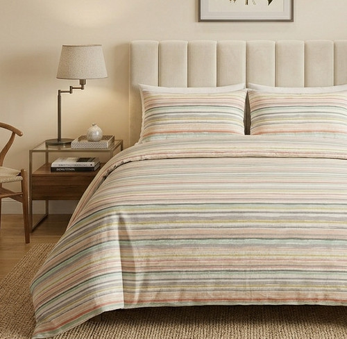 Stripes duvet cover reversible - stripes,