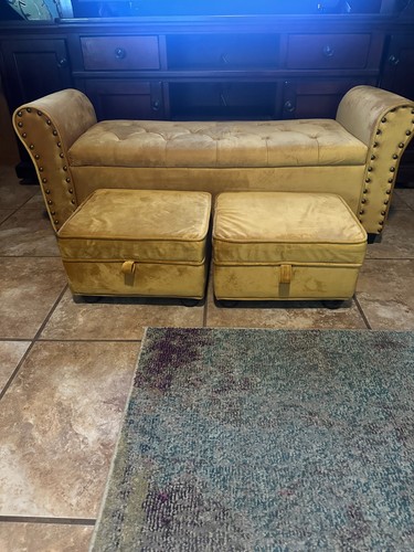 Mustard velvet upho stered - velvet, upho;stered