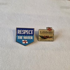 Rnli pin badges - badges, including