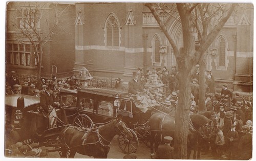 Edwardian funeral hearse our - hearse,