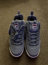 Fila Grey Chunky Trainers Size 4.5