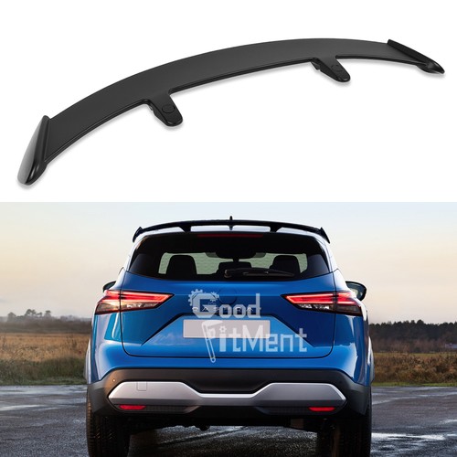 Matte black car rear roof - matte,