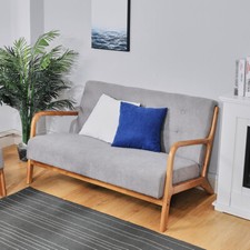 1/2 Seater Linen Fabric Seat