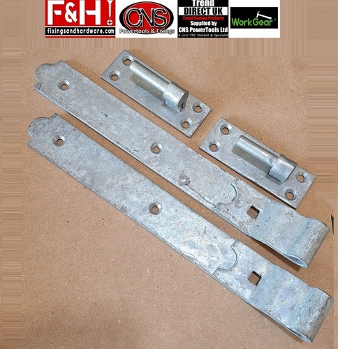 Cranked hook and - and, hinge