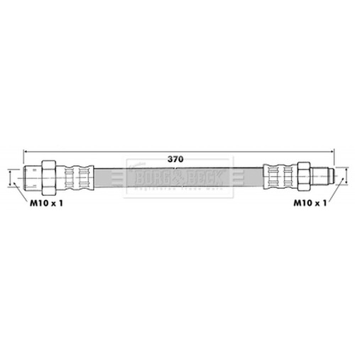 Brake hose for - for, 190