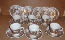 royal doulton 1970`s18 piece tea set