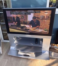 Panasonic Silver Stand 42" Plasma Television TH-42PE50B in VGC