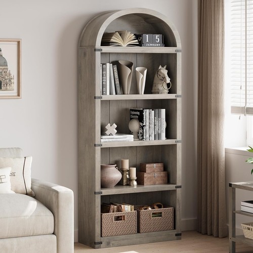 Arched bookshelf tier - arched,