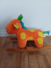 Plush Rocking Dinosaur Ride On