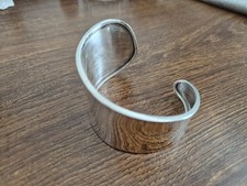 Tianguis Jackson Sterling Silver opening Cuff Bangle Hallmarked 