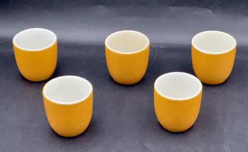 Vintage ochre mustard yellow - 5,