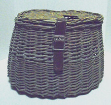 Vintage Fishing Creel Trout