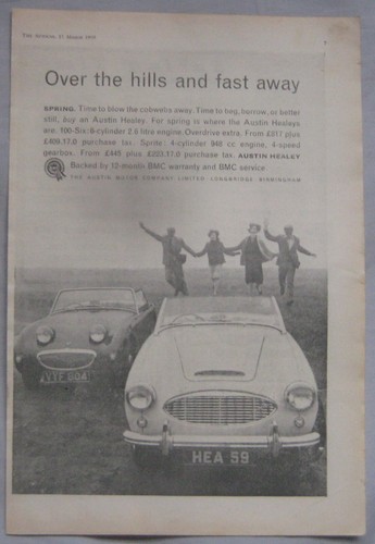 1959 austin healey - austin, &