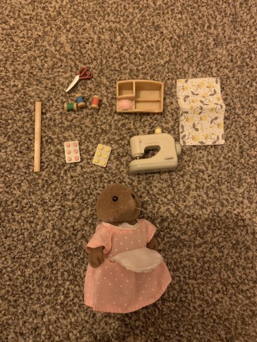 Sylvanian families brown mole - sylvanian,