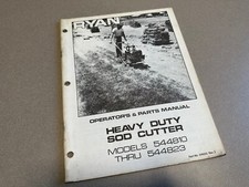 Ryan Heavy Duty SodCutter Op's