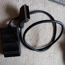 3 WAY SCART LEAD CABLE WIRE
