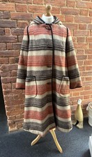 Vintage 70s Beige Brown Orange