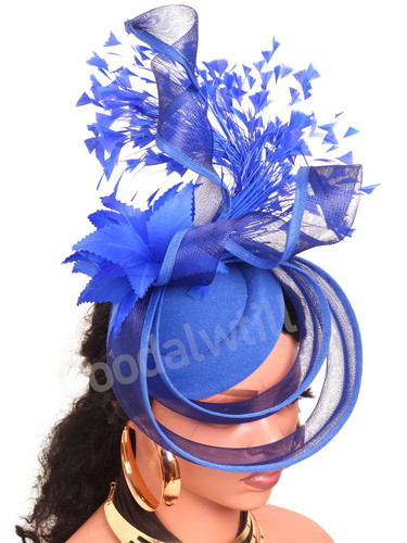 Mesh pillbox fascinator - pillbox,