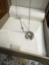 GUCCI Amethyst Twist Pendant