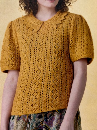 Ladies miss pretty knit top - knit,