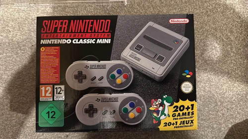 Official super nintendo snes - super,