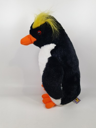 Rockhopper penguin plush soft - penguin,