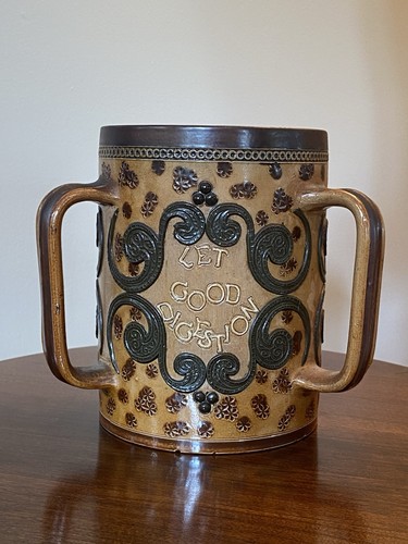 Antique doulton lambeth motto - doulton,