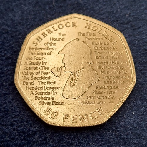 2019 sherlock holmes 50p fifty - 2019,