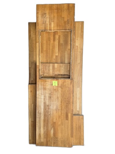 Solid oak block - oak, worktop