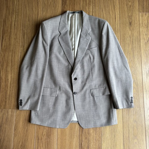 Vintage wool blazer jacket - wool,