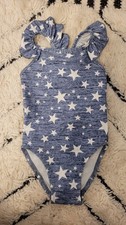 New BNWOTS Next Girls Baby Swimming Costume Swim Suit Blue Stsr Age 3-6 Months