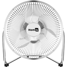 Homiu 9" Air Circulator Chrome