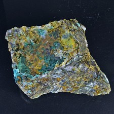 Brochantite from Burnbanks