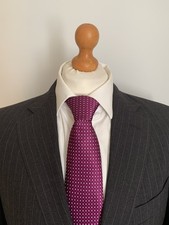 Mens *NEW* TOM FORD "FIT Y" WOOL SUIT In CHARCOAL PINSTRIPE 44R *B.N.W.O.T*