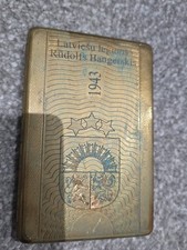 WWII Latvian Legion Cigarette Case 1943 – Rūdolfs Bangerskis  German-Aligned