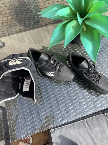 Rugby boots and scrum - rugby, size
