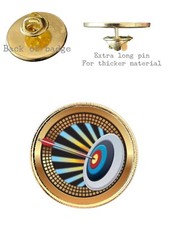 Archery 26mm metal lapel - (a),