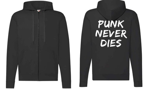 Punk zip hoody - zip, classic