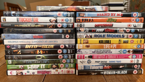 Job lot dvds - 25, mixed