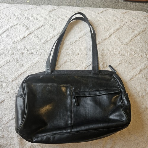 Enny black soft leather bag - enny,