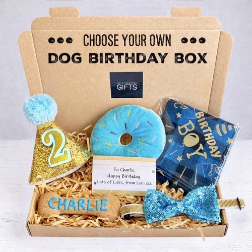 Personalised dog birthday gift - dog,
