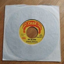 Derrick Morgan - What A Thing / Man Pon Moon - CRAB30  Rare Pama CRAB Reggae