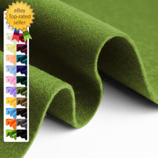 Sage Green Soft Felt Fabric