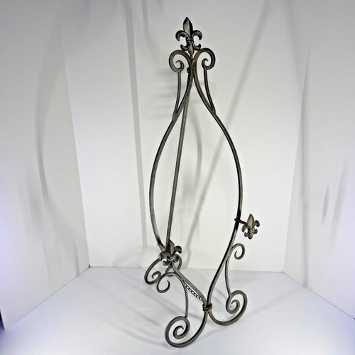 Metal scroll fleur - scroll,