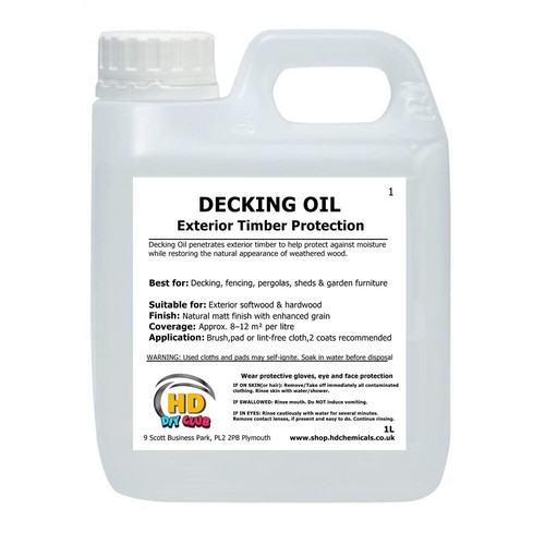 Decking oil exterior - decking,