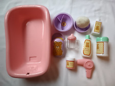 Pretend Play Vintage  Baby Bathing Set