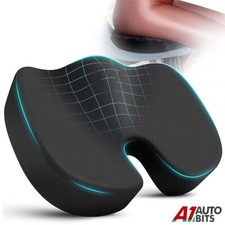 Cushion Seat Pillow Orthopaedic Coccyx Back Pain Relief Memory Foam Office Chair