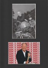 Brian Bennett Hand Signed A4 Mount Autograph Drummer The Shadows